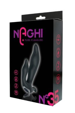 NAGHI NO.35 RECHARGEABLE DUO VIBRATOR Naghi