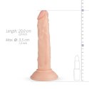 Dildo sztuczny penis jak prawdziwy przyssawka Easytoys