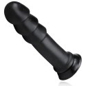 Grube duże dildo na przyssawce korek analny 28cm Easytoys