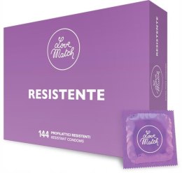 Prezerwatywy-Love Match Resistante - 144 pack Love Match