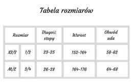 Bielizna- Kabarette/Rajstopy 153 CZARNE S/M Gabriella