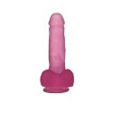 Dildo na przyssawce realistyczny jędrny penis 19cm BAILE