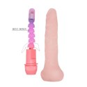 Zginany wibrator penis realistyczny naturalny 19cm BAILE