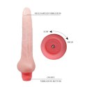 Zginany wibrator penis realistyczny naturalny 19cm BAILE