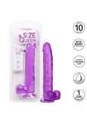 Queen Size Dong 10 Inch Purple