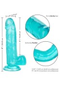 Queen Size Dong 6 Inch Blue