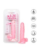 Queen Size Dong 6 Inch Pink