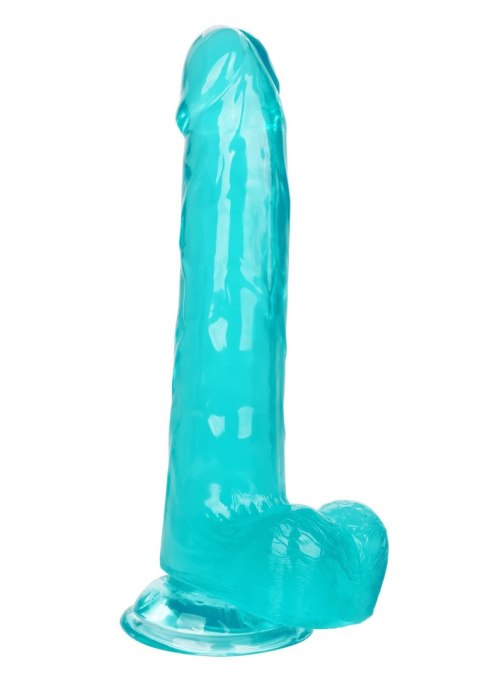 Queen Size Dong 8 Inch Blue