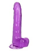 Queen Size Dong 8 Inch Purple