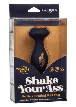 Shake Your Ass Vibr. Butt Plug Black