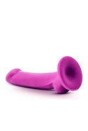 Gładkie silikonowe dildo z przyssawka 16,5 cm Blush