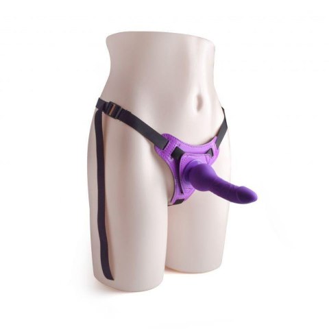 Strap-on uprząż regulowane szelki dildo penis 14cm Toyz4lovers