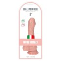 Dildo na przyssawce penis jak prawdziwy jądra 16cm Toyz4lovers