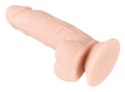 Dildo wyginane penis realistyczny sex członek 17cm Nature Skin