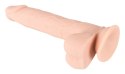 Dildo wyginane realistyczny penis członek sex 24cm Nature Skin