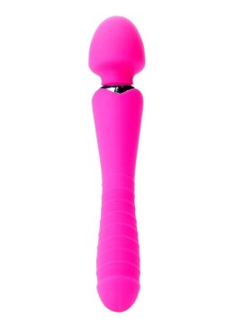 Masażer łechtaczki 2w1 sex wibrator ogrzewany 22cm Boss Series