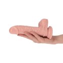 Realistyczne cieliste żylaste dildo z przyssawką Toyz4lovers