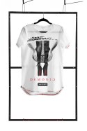 T-shirt men white XXL fashion Demoniq