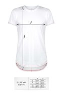 T-shirt men white XXL fashion Demoniq