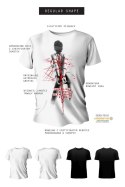 T-shirt men white XXL regular Demoniq