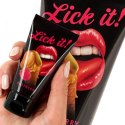 Żel intymny nawilżający lubrykant malina 50ml Lick it!