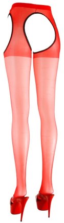 Sex Tights red L/XL Cottelli LEGWEAR