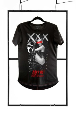 T-shirt men black XXL fashion Demoniq