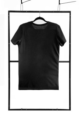 T-shirt men black L regular Demoniq