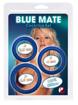 3 blue silicone rings You2Toys