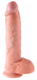 Realistyczny penis z żyłami i przyssawką 26.7 cm King Cock