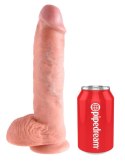 Realistyczny penis z żyłami i przyssawką 26.7 cm King Cock