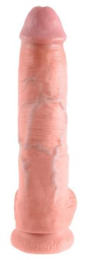 Realistyczny penis z żyłami i przyssawką 26.7 cm King Cock