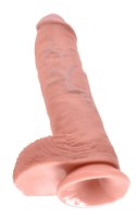 Realistyczny penis z żyłami i przyssawką 26.7 cm King Cock