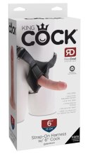 King Cock Strap-On 6 inch King Cock