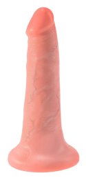 Realistyczny żylasty penis dildo z przyssawką 14cm King Cock