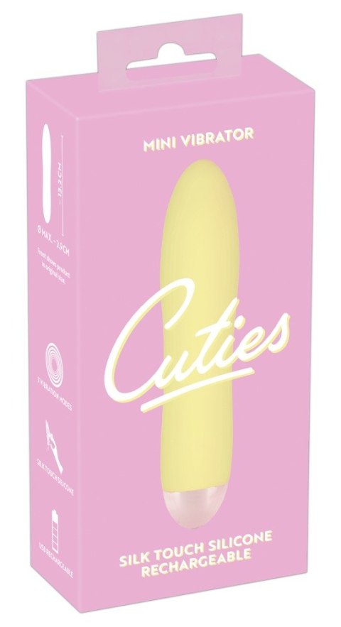 Cuties Mini Vibrator yellow Cuties