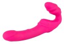 Dildo do podwójnej penetracji punktu g i anusa Strapless Strap-On