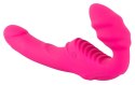 Dildo do podwójnej penetracji punktu g i anusa Strapless Strap-On