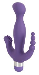 Wibrator masażer wagina łechtaczka anal 20cm 5tryb You2Toys