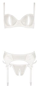 Bra Set White 75B/S Abierta Fina