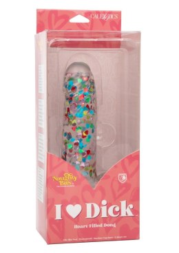 I Love Dick Heart Filled Dong Transparent