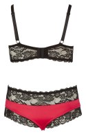 Bra Set black/red 2XL Cottelli CURVES