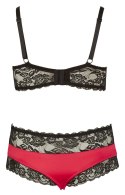 Bra Set black/red 3XL Cottelli CURVES