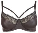 Bra matte black 85E Cottelli CURVES