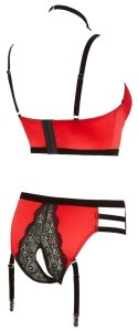 Shelf Bra Set red 75B/S Abierta Fina