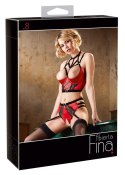 Shelf Bra Set red 80C/M Abierta Fina