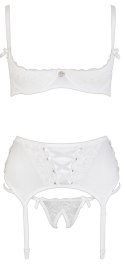 Shelf Bra Set white 80B/M Cottelli LINGERIE