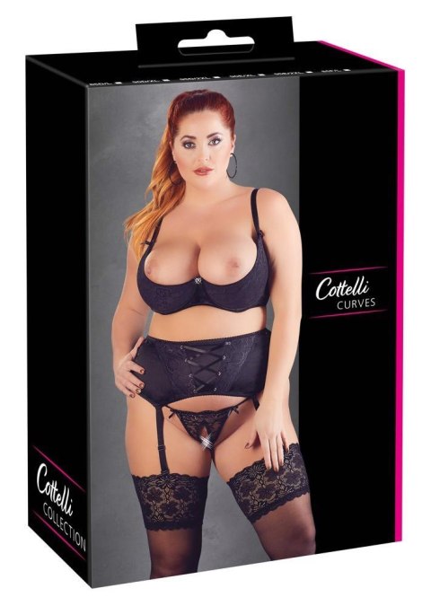 Suspender Set 90F/XL Cottelli CURVES