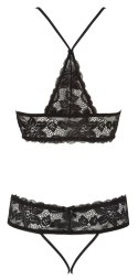 Top and String black XL Cottelli LINGERIE