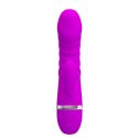 Sex wibrator ze stymulatorem łechtaczki 7tryb 18cm Pretty Love